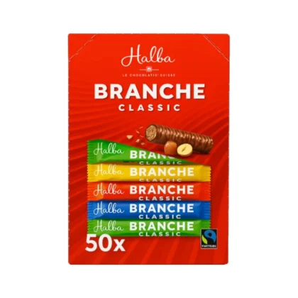 Halba branche classic chocolate sticks 50 x 23 g Swiss chocolate