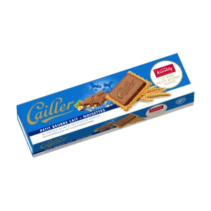 Kambly Cailler petit beurre hazelnut cookies 125 g Swiss biscuits