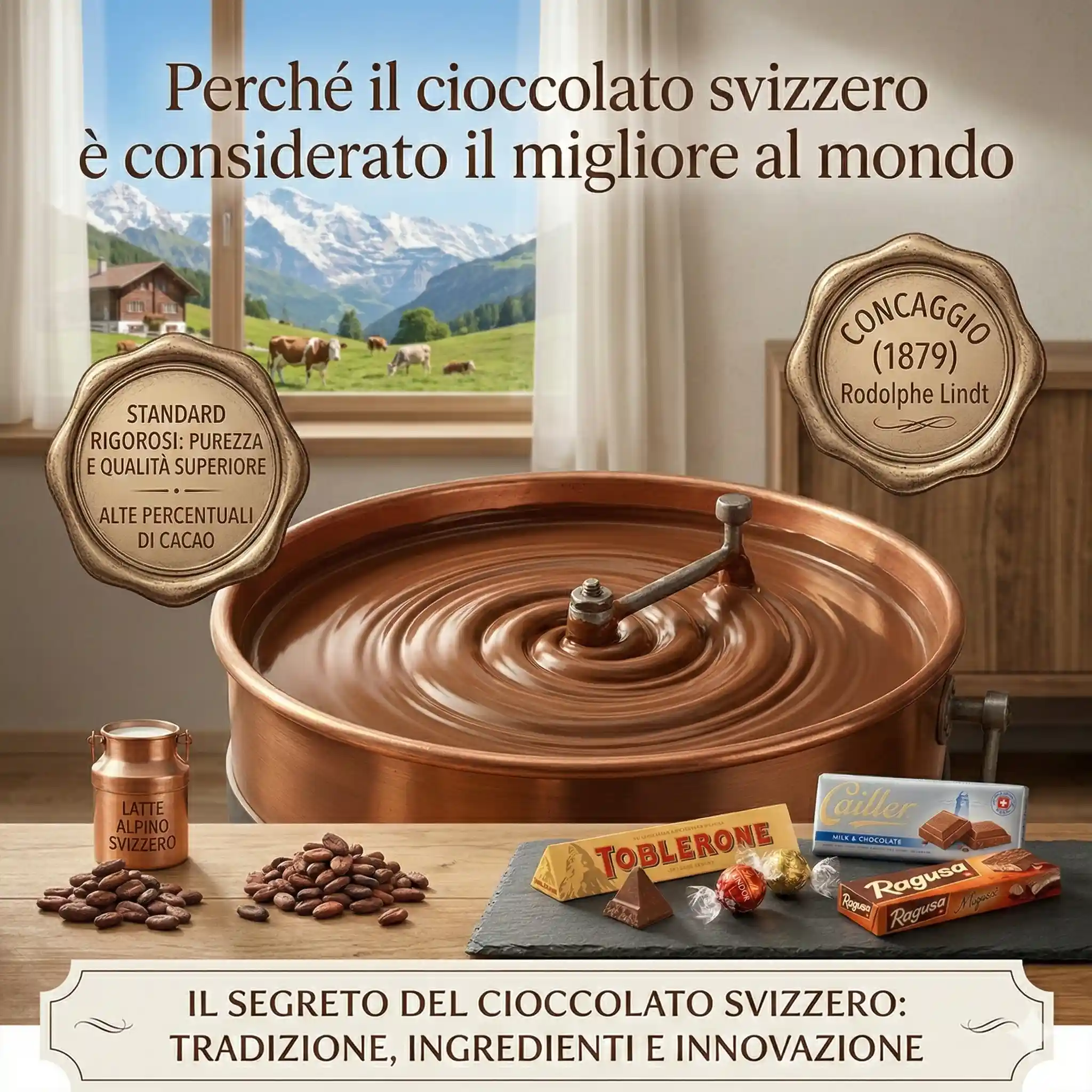 Miglior Cioccolato Svizzero: Guida Completa alle Marche, Qualità e Dove Comprarlo Online