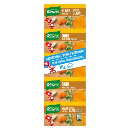 Knorr Swiss Vegetable Bouillon Cubes (10x) - 109g